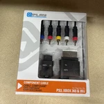 New Universal Hd Component Cable Play - PS3 XBOX360 Wii Power Chords. Fixed Price $15.00.