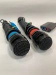Set Of Singstar PS2 Microphones W/ Usb Converter PS3 Sony Playstation &. Fixed Price $50.00.