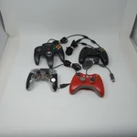 Lot Of 4 Third Party Wired Usb Controllers Tested! (pc, Xbox 360, PS3). Fixed Price $40.00.