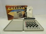 Vintage '88 Radio Shack Pocket Sensory Checkers W/ Original Box & Instructions. Fixed Price $15.95.