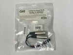 New In Bag Qvs 3.5MM To Dual Xlr Audio Y Adapter. Fixed Price $13.50.