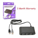 4 Port Gc Controller Adapter For Switch/wii/wii U/gamecube 2 Smash Bros. Fixed Price $19.95.