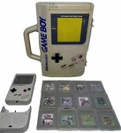 Genuine Nintendo Boy Console W/ 12 Games Storage Case & Extras Look. Fixed Price $193.49.