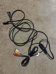 Audio Av Rca+ac Cable Power Supply Adapter Cord For Sony Playstation 2 PS1 Fat. Fixed Price $6.99.