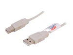 Nippon Labs Beige Ft. Cable A/male To B/male Model USB-3-AB Feet. Fixed Price $16.49.