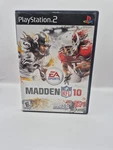 Madden Nfl 10 - Sony Playstation 2 Cleaned, Tested And Working!. Fixed Price $6.99.
