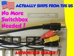 Composite Video & Audio Tv Din Cable For Commodore C128 C-128 + More. Fixed Price $34.99.