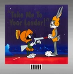 "take Me To Your Leader" -a Looney Tunes Animated Sign Ho-scale- Lights-more. Fixed Price $29.99.