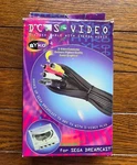 Nyko S-video Av Cable For Sega Dreamcast; New (opened Box). Fixed Price $13.99.