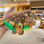 Exquisite Capybara Keychain Holder Lovely Animal Bag Charm For Daily Use. Fixed Price $14.73.