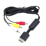 Pkpower 6FT Audio Video Av Tv Cable Cord - Rca For Playstation PS/PS2/PS3 System. Fixed Price $9.82.