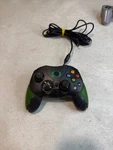 Pelican PL-2023 Wired Controller For Original Xbox Green Black Rubber Grips. Fixed Price $15.00.