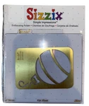 Sizzix Simple Impressions Embossing Folder Ornament With Hook. Fixed Price $12.99.