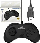 Retro-bit Official Sega Saturn Controller Pad Original Port Black. Fixed Price $20.75.