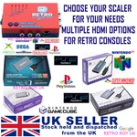 Retroscaler 2X Consoles To Adapter Hdmi-compatible Converter No Lag. Fixed Price $52.80.