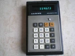 Lloyd's Accumatic 304 Calculator, Japanese 1970S, Acqua Fluorescent Display. Fixed Price $13.74.
