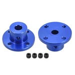 Uxcell 6MM Inner Dia H15*D15 Rigid Flange Coupling Motor Guide Shaft Coupler .... Fixed Price $17.35.