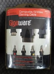 Gigaware Universal Composite Gaming Cable PS3 PS2 Xbox 360 Wii New. Fixed Price $11.99.