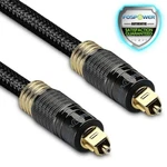 3FT Braided Toslink Digital Optical Audio Cable Spdif Dolby Dts PS4 PS3 Xbox One. Fixed Price $10.99.