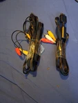 Composite Video Audio Av Cablesfor Sony Playstation PS1 PS2 PS3 Mint 6Z. Fixed Price $7.35.