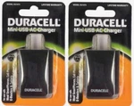 2X New Duracell Wall Charger W/usb Port - Lifetime Warranty In Package. Fixed Price $9.95.