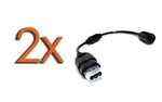 2 Breakaway Cables For Original Xbox Wired Controllers. Fixed Price $11.99.