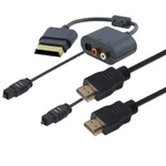 Fosmon Rca Audio Toslink Digital Optical Adapter For Microsoft Xbox 360 Bu. Fixed Price $20.99.