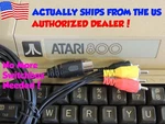 Composite Video & Audio Tv Din Cable For Atari Bit Computer 800 + More. Fixed Price $39.99.