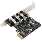 4-PORTS Usb 3.0 Pci-e Expansion Card Express Hub Adapter 5GBPS. Fixed Price $18.59.