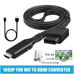 New Wii To Hdmi Converter Cable For Nintendo Supports 720P/1080P No Lag Setup. Fixed Price $14.29.