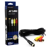 Saturn Gold Plated Av Audio Video Cable Retro-bit. Fixed Price $9.99.