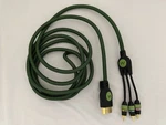 Monster Av Rca Cable For Xbox Original Green. Fixed Price $10.02.