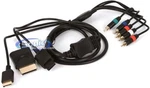 Polaroid PGUA10BLK Cable Set For Xbox 360, PS2, PS3, And Wii. Fixed Price $7.27.