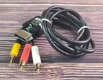Oem Genuine Microsoft Xbox 360 Vga Video/audio Pc Cable X-801257 Tested Works. Fixed Price $7.00.
