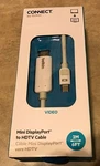 Belkin Connect Mini Displayport To Hdtv Adapter Cable White 6 Ft Box. Fixed Price $19.95.