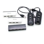 Lot Of 5 Usb 2.0 Portable Mobile Multiple Hubs - Belkin, Insten & Staples. Fixed Price $25.75.