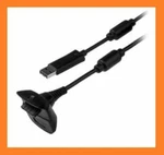 Genuine Microsoft Xbox 360 Play And Charge 9 Foot Usb Cable Black - Tested. Fixed Price $9.81.