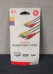 6FT. Composite Audio/video Rca Cable (model: 33608) - New Open Package. Fixed Price $6.95.