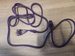 Monster Purple Video Cable For Nintendo Gamecube Console Composite Rca Wired. Fixed Price $65.00.
