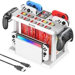 Kytok Switch Organizer Station With Controller Charger, Charging Dock For Nin.... Fixed Price $30.25.