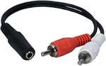 Qvs 3.5MM To Rca Audio Adapter - 8 In For Ipod MP3 Cd Players Speakers Stereo. Fixed Price $20.01.