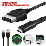 Original Xbox To Hdmi Converter Adapter Fit Microsoft Console Controller. Fixed Price $13.99.