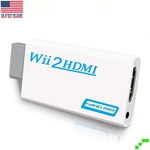 WII2HDMI Converter W/ 3.5MM Audio Jack Output Adapter Hdtv Auto Conversion. Fixed Price $8.95.