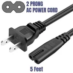For Xbox One 5FT PA-14 2 Slot Prong Power Cord Charging Cable Wall Plug. Fixed Price $7.99.