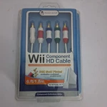 Penguin United 6 Ft. Component Hd Cable 24K Gold Plated For Nintendo Wii. Fixed Price $8.00.