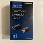 Nintendo Snes Mini Classic Insignia 6' Foot Controller Extension Cable Ft. Fixed Price $6.00.