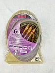 Rca 6FT Digital Audio Video Cable Gold Plated Dvd Tv Vcr Retro Gaming Av Cord. Fixed Price $16.00.