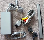 Nintendo Ac Power + Wii Rca A/v Sensor Bar Genuine Oem RVL-002 RVL-009 RVL-014. Fixed Price $22.08.