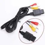 1.8M Av Audio Video Cable For Nintendo 64 Gamecube Snes Sfc Console 6FT Cord. Fixed Price $7.84.
