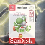 Sandisk 64GB Microsdxc Card Green Yoshi Edition For Nintendo Switch. Fixed Price $19.99.